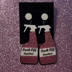 NWT F Off Repellent Earrings